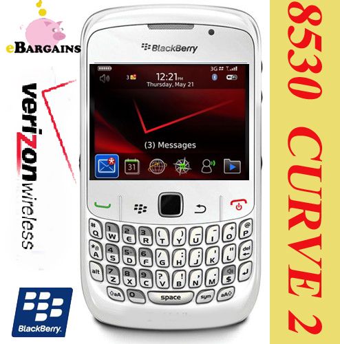 New Rim Blackberry 8530 Curve Verizon Phone No Contract