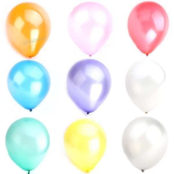 40pcs New Colorful Latex Pearl Balloons Wedding Birthday Decoration 