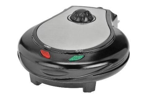   Heart Shaped 800 Watt Nonstick Black Waffle Maker Wm 36589 BK