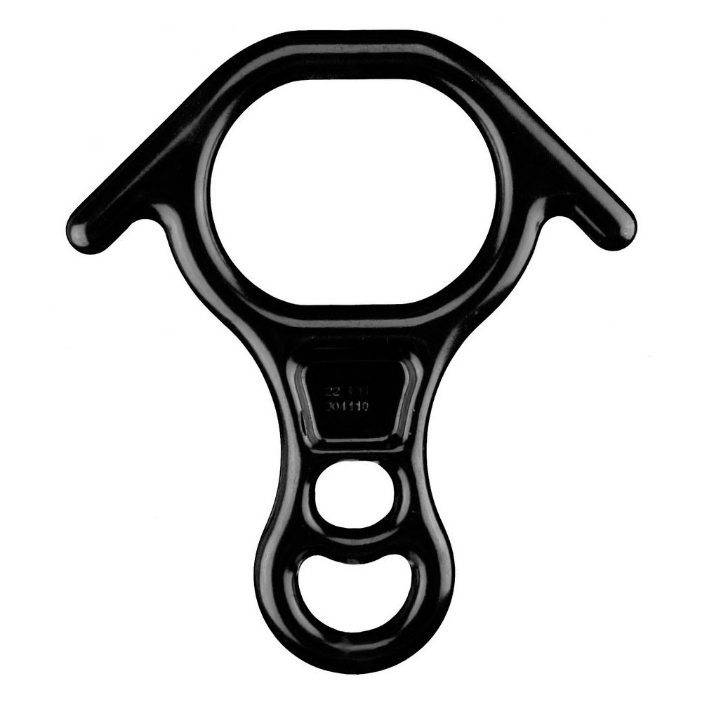 Bluewater Forged Aluminum Rescue 8 Descender Black