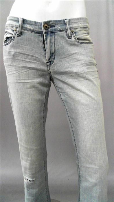Blank NYC First Aid and Bell Bottom Misses 28 Stretch Destroyed Jeans 