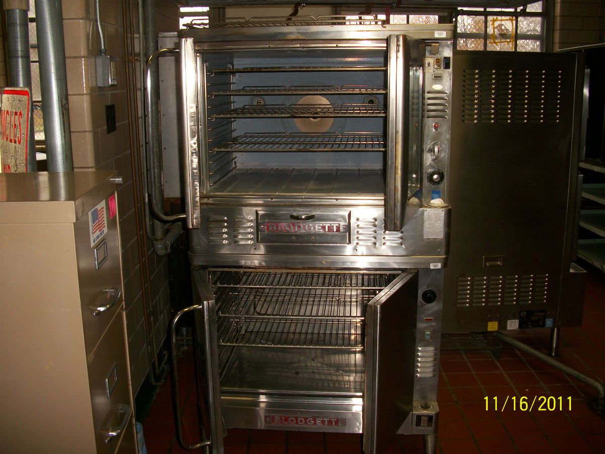  Blodgett Double Deck Gas Convection Oven