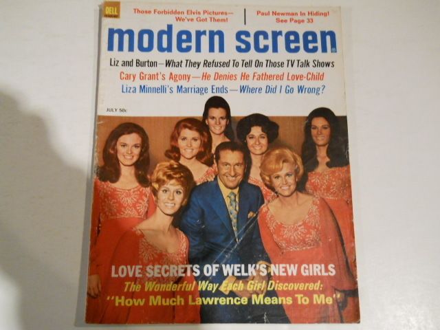 Bobby Sherman Liza Minnelli Elvis Presley Modern Screen Magazine 1970 