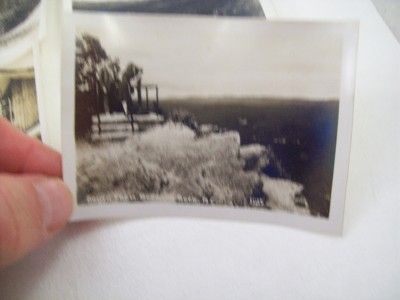 VINTAGE SET OF PHOTOS OF BLOWING ROCK NC FROM LATE 30S TO 1940s 10 B&W 