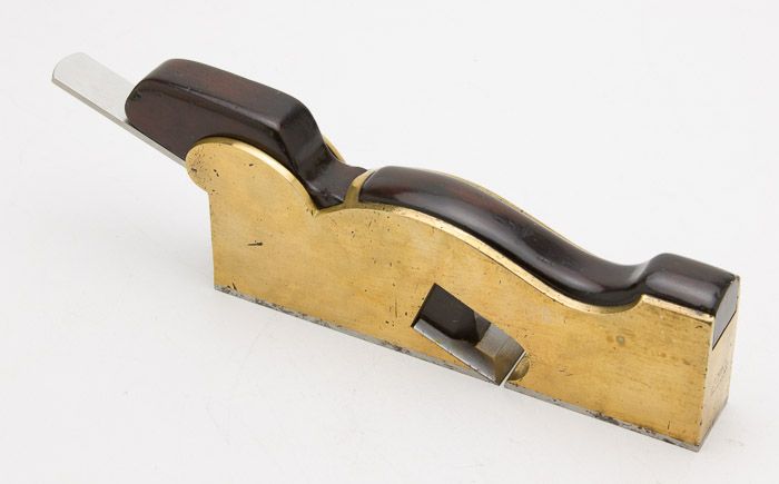 Drop Dead Stunning G. MILLER Gun Metal & Rosewood Shoulder Plane in 