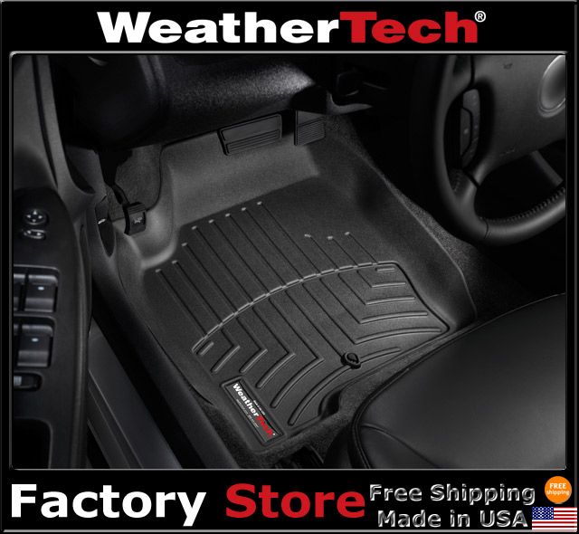 WeatherTech DigitalFit FloorLiner 2006 2011 Chevy Impala Black