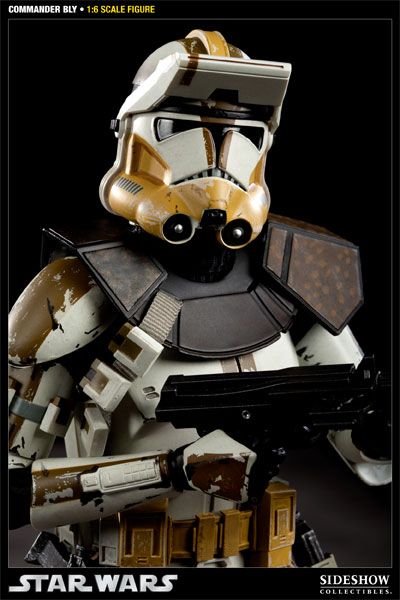   body with 30 points of articulation commander bly portrait fabric