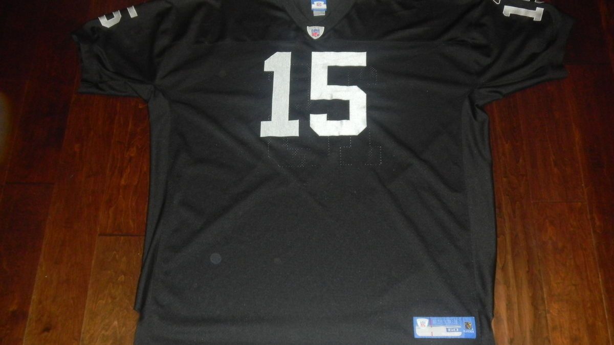 NFL Jersey Oakland Raiders 15 Martinez Reebok Size 60