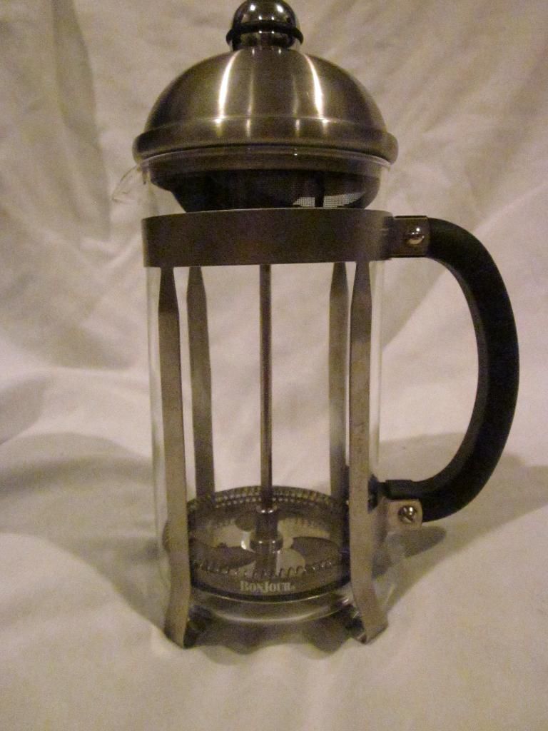 Bonjour 8 Cup Roc French Press Coffee Maker Steel Mesh Flavor Lock 