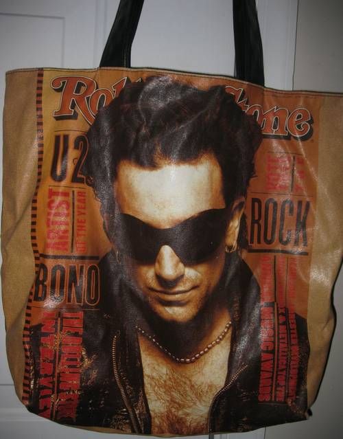 Rolling Stones Bono U2 Licensed Tote Bag Too Cool Issue 651 March 1993 