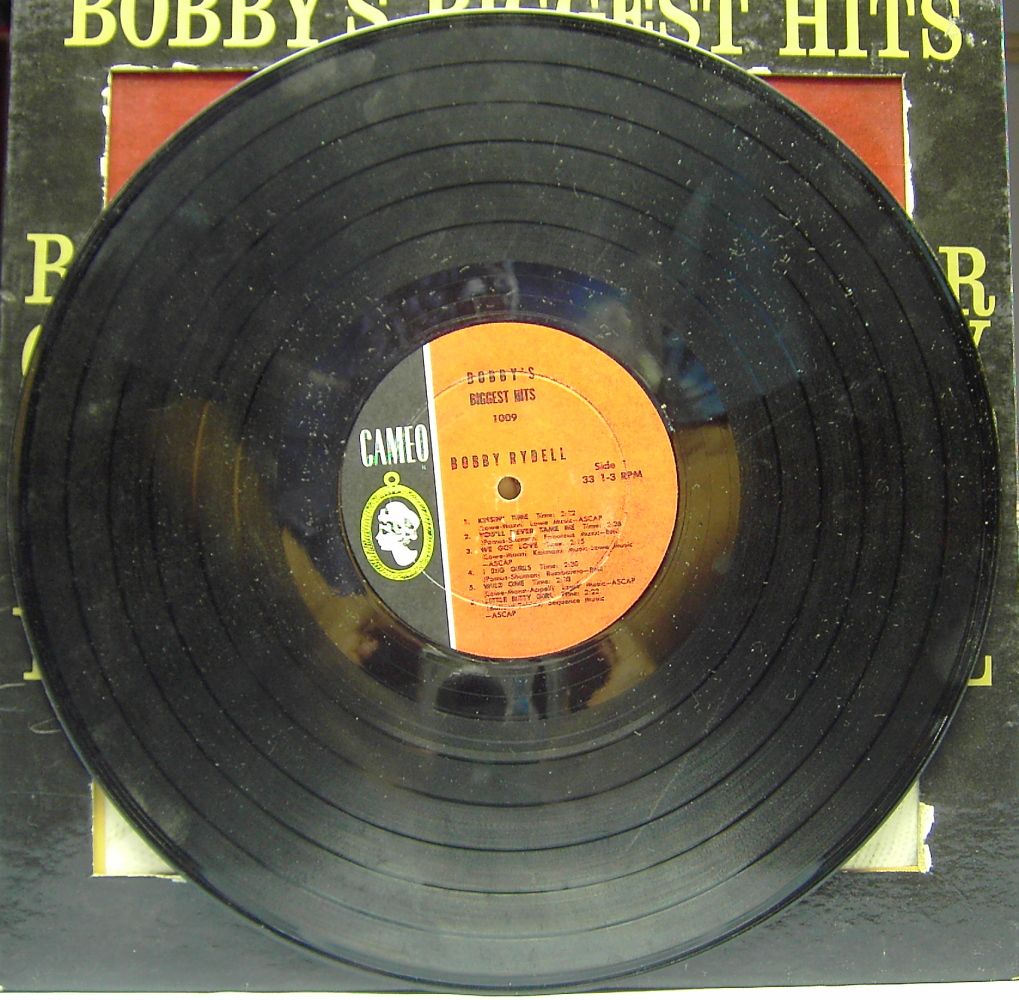 Bobby Rydell Biggest Hits LP Cameo Label VG w Picture