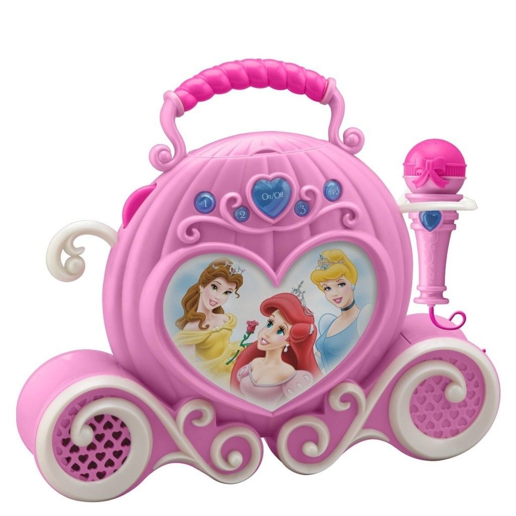   Princess Enchanting Sing Along  Boombox Player w Microphone