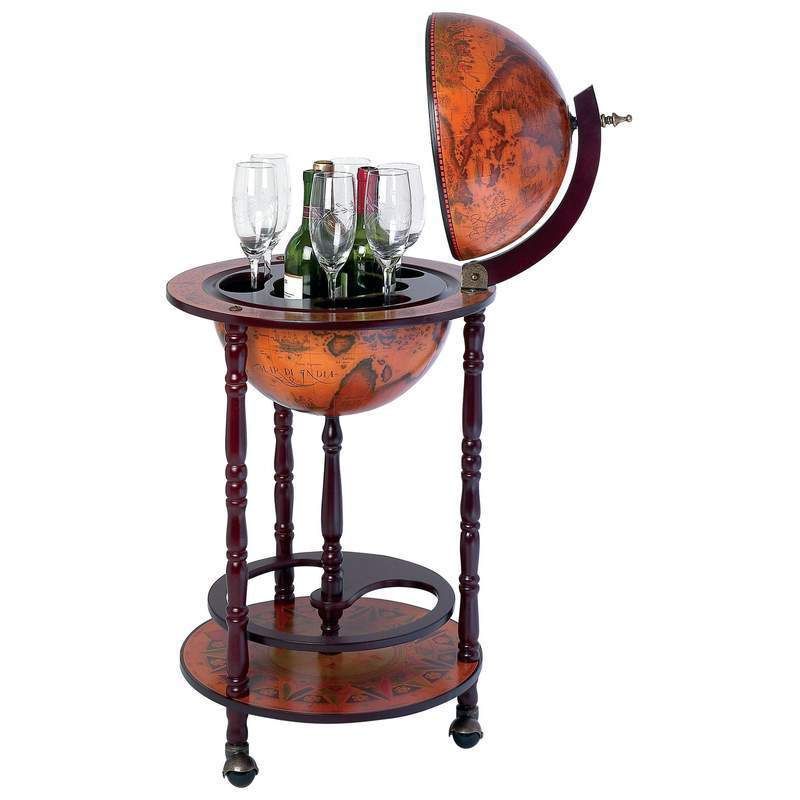 17 1 2 Diameter Wine Globe Bottle Holder Wine Cabinet