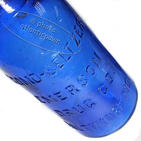 ANTIQUE BROMO SELTZER EMERSON DRUG CO BOTTLES