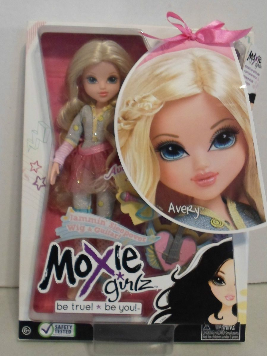 MOXIE GIRLZ AVERY JAMMAZ NEW IN PACKAGE PURPLE WIG INCLUDED NIP