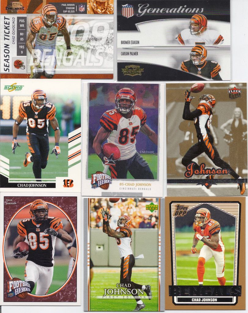 BOOMER ESIASON CARSON PALMER G 5 16 CHAD JOHNSON OCHO BVto$25