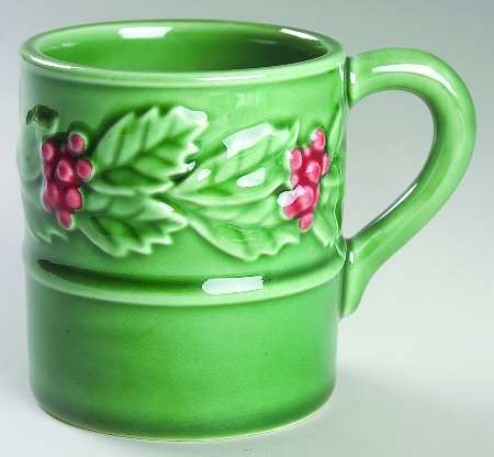 manufacturer bordallo pinheiro pattern christmas service piece mug 