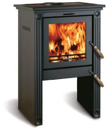 Bosca Classic 450 Wood Stove Black