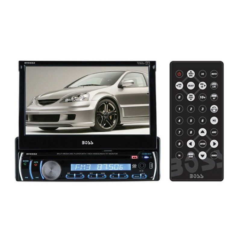 Boss Audio BV9982I in Dash Single DIN DVD CD  Receiver with 7 