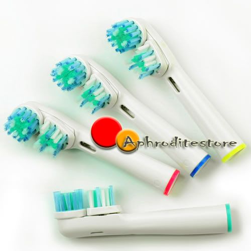 4pcs Replacement Toothbrush Heads for Oral B Braun 8000