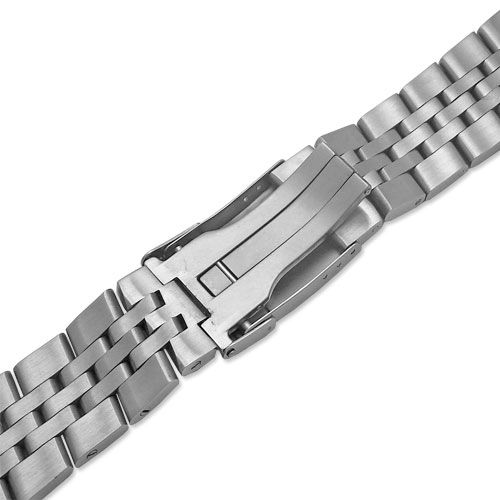 24mm Stainless Steel Watch Band for Breitling Blackbird