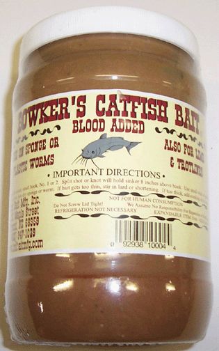 Bowkers Catfish DIP Stink Sponge Catfishing Bait Blood on PopScreen
