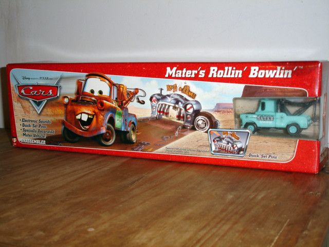 Disney Pixar Cars MATERS ROLLIN BOWLIN Bowling Game New in Box