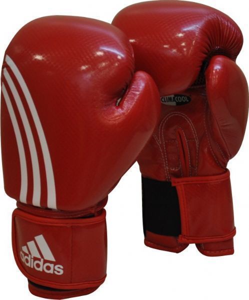 Adidas Shadow Boxing Gloves Red White Size 8 16 oz ClimaCool New ...