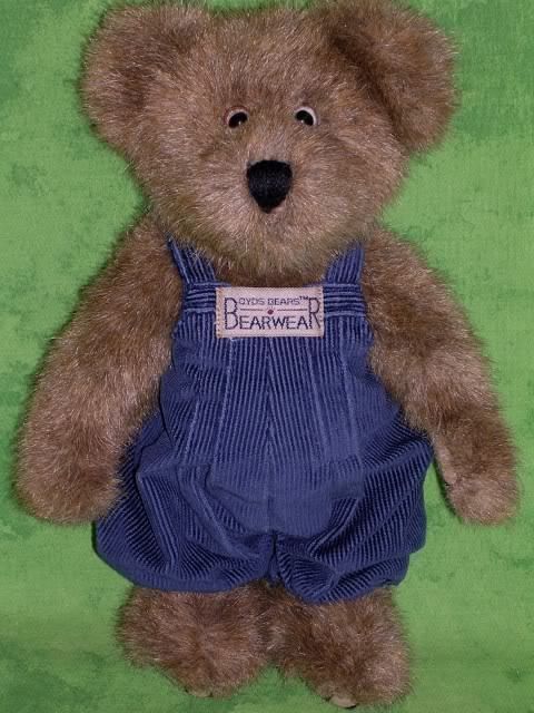 Boyds Bears Plush Exclusive George Berriman 2001 Show