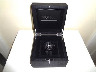 Fabulous Black Brera Orologi Supersportivo Mens Wristwatch Watch 