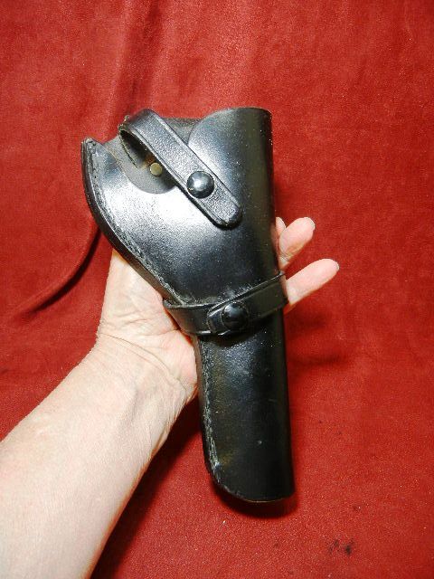 Black Leather Brauer Bros St Louis MO Gun Holster