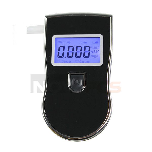 Police Digital Breath Alcohol Tester Breathalyzer Analyzer Detector 