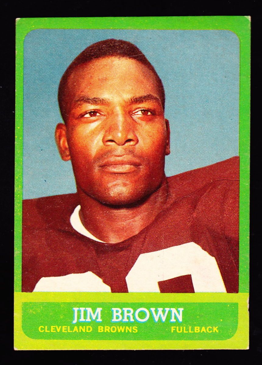 1963 Topps 14 Jim Brown Browns SP