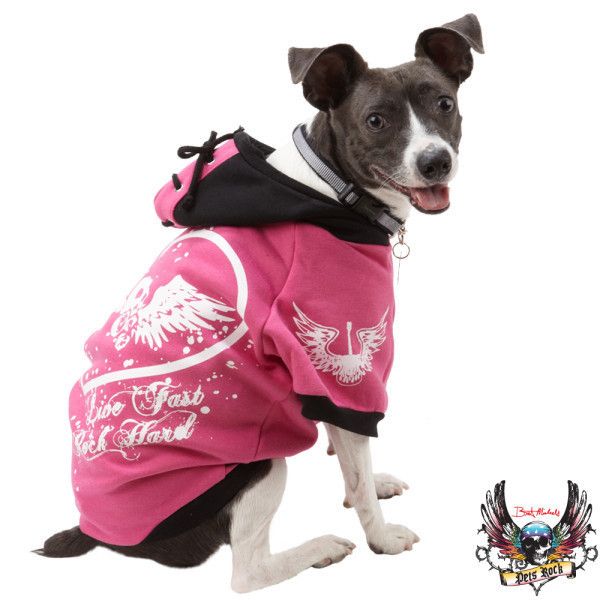 Bret Michaels Pets Rock Pink Hoodie Reg $24 99