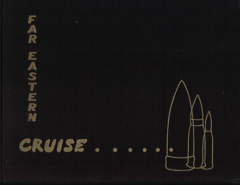 USS BREMERTON CA 130 FAR EASTERN CRUISE BOOK YEAR LOG 1955 56   NAVY 