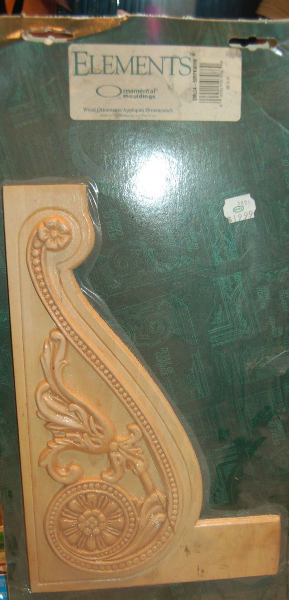 Decorative Moulding Unfinished Wood (stair riser)