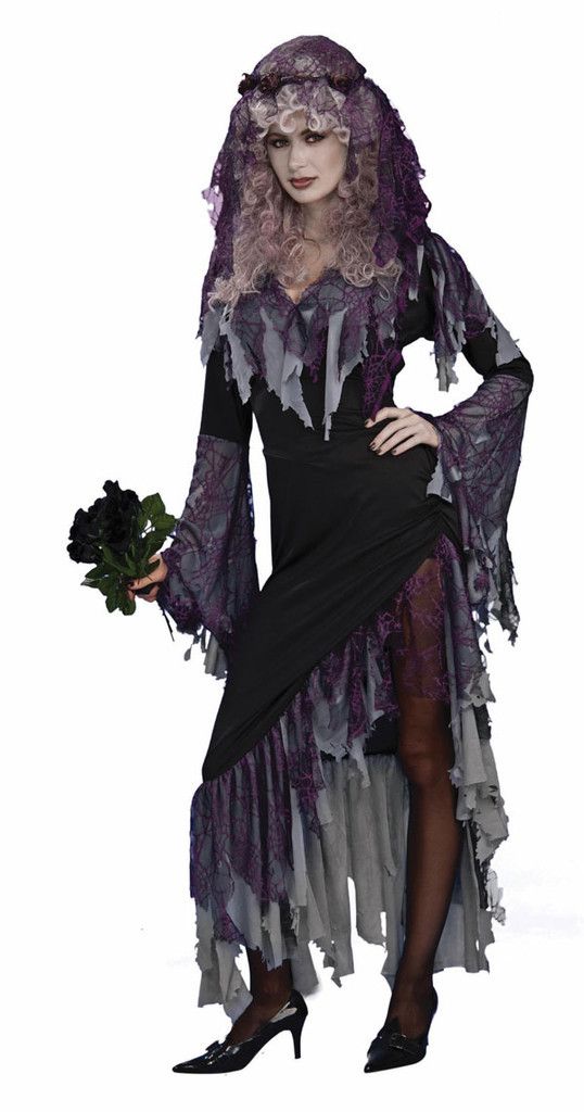 Adult Zombie Bride Costume Halloween Zombie Costume