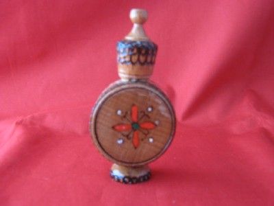 Wood Rose Dsign Rose Scent Full Bulgaria Perfume Bottle