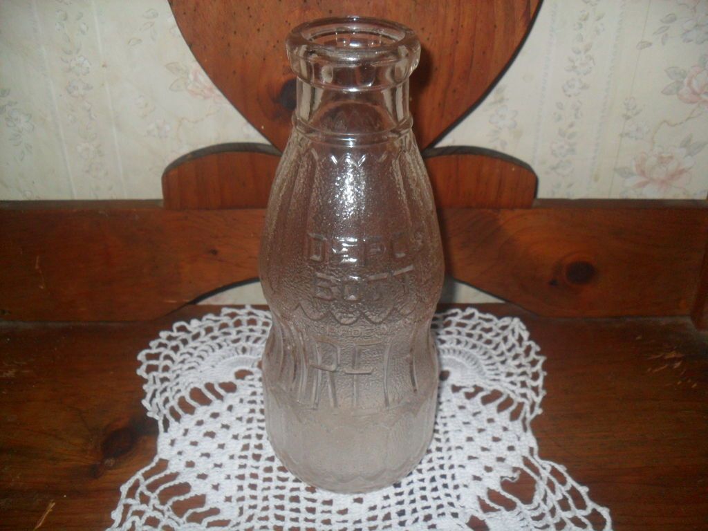 VINTAGE MILK BOTTLE BIRELEYS MARCH 17 1931 ONE QUART NICE DESIGN