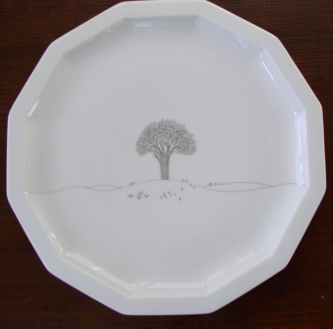   Journey Winterreise 10 Plate Rut Bryk Design on Wirkkala Shape