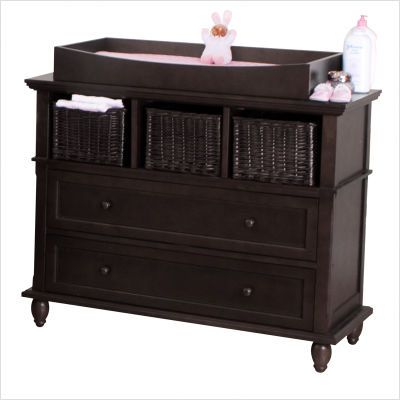 BSF Baby Addison Changer Organizer in Espresso I700069EXP