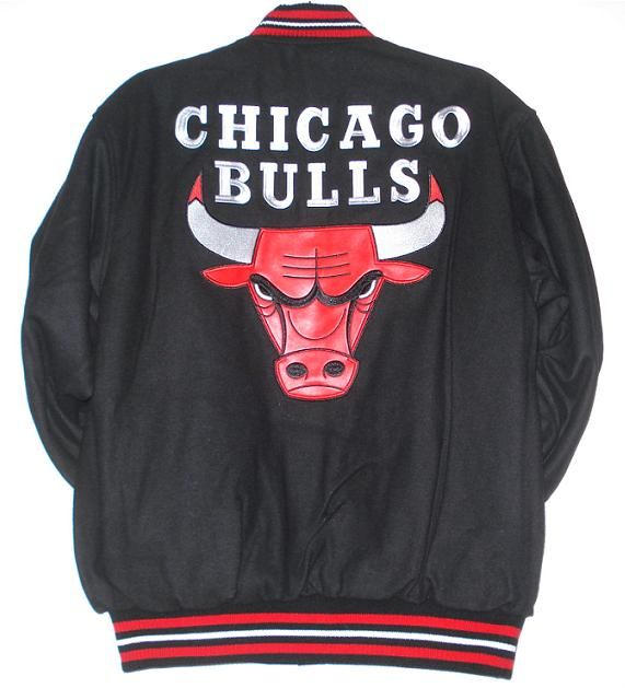 Size s NBA Chicago Bulls Wool Reversible Jacket New S