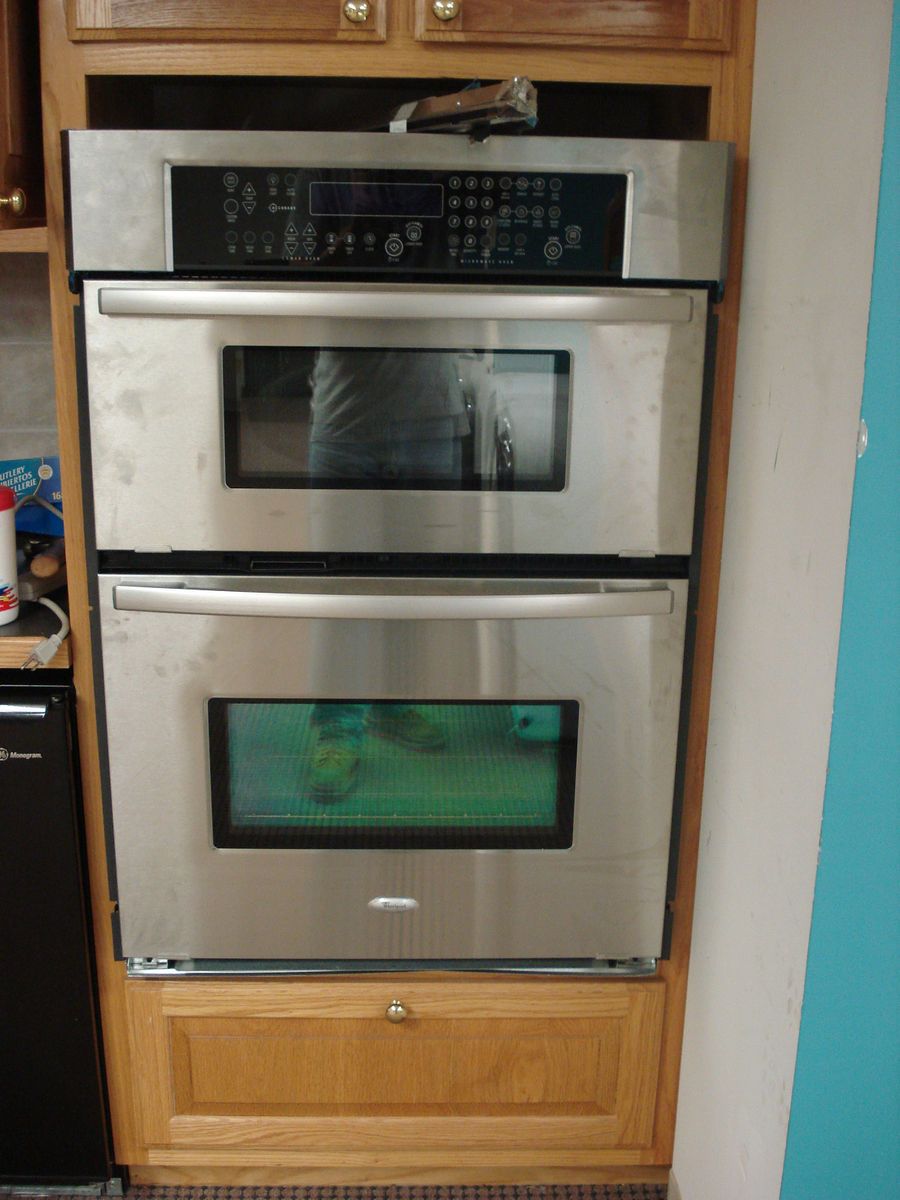 Whirlpool RMC305PVS 30 Built in Microwave Combination Double Wall Oven