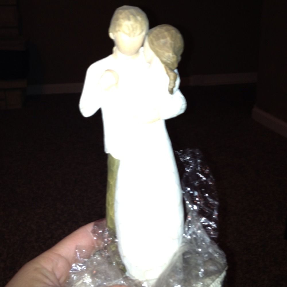 NIB Willow Tree Promise Cake Topper