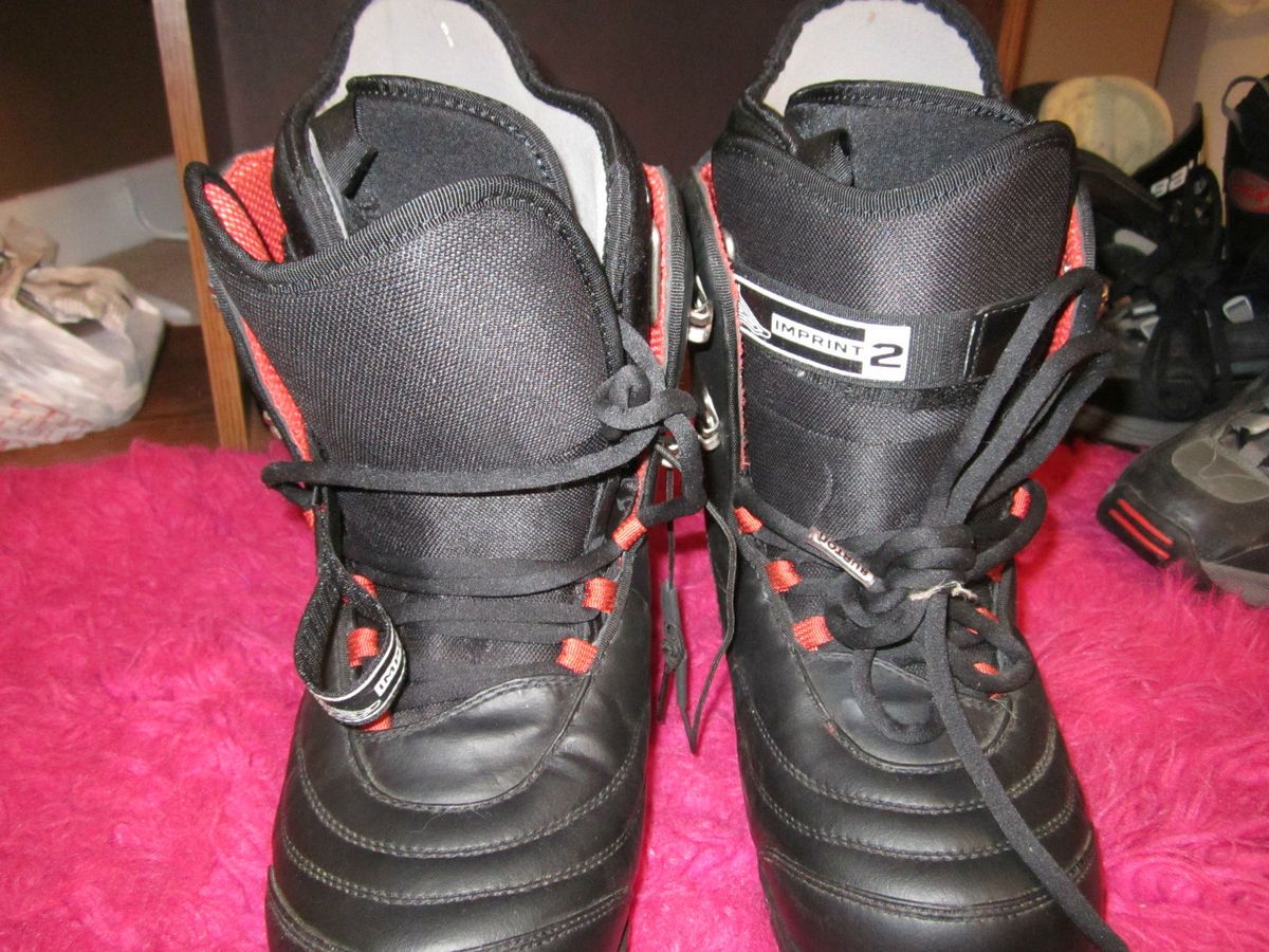 Mens Burton Imprint 2 ion Snowboarding Boots Size 7