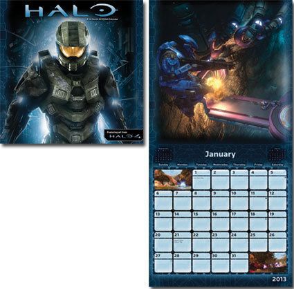  Halo 2013 Sixteen Month Calendar