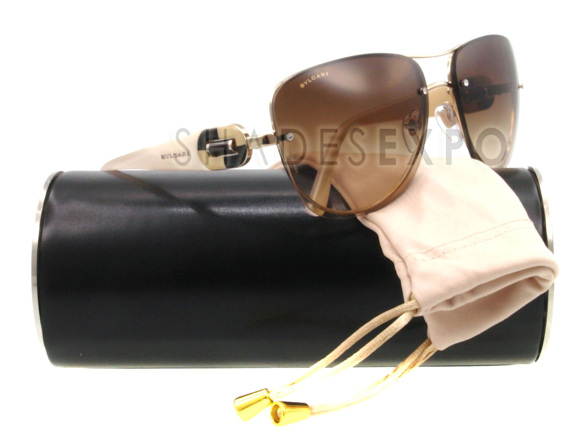 New Bvlgari Sunglasses BV 6053B Beige 278 13 BV6053