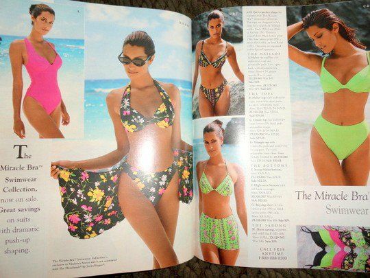 Victorias Secret Catalog 1996 Karen Mulder Helena Christensen Yasmeen 