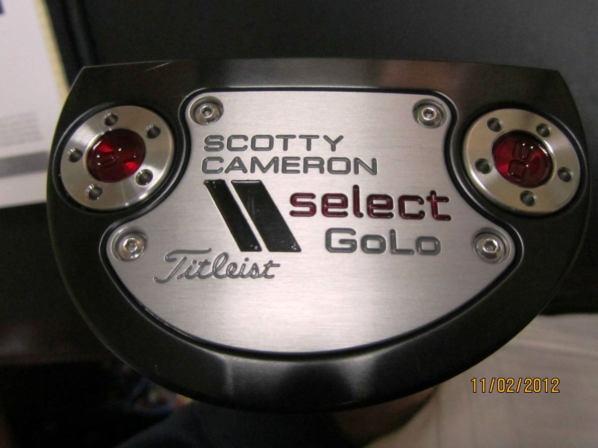 Titleist Scotty Cameron Go Lo Putter, R/H 33 New w/ Headcover