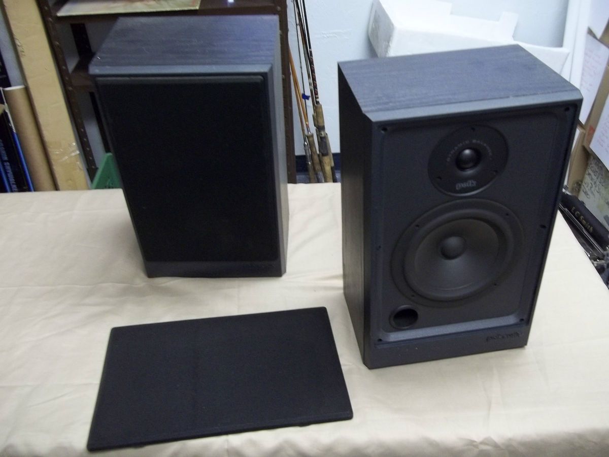 POLK AUDIO MODEL 471223 HIGH QUALITY SPEAKERS HOME OFFICE STEREO 